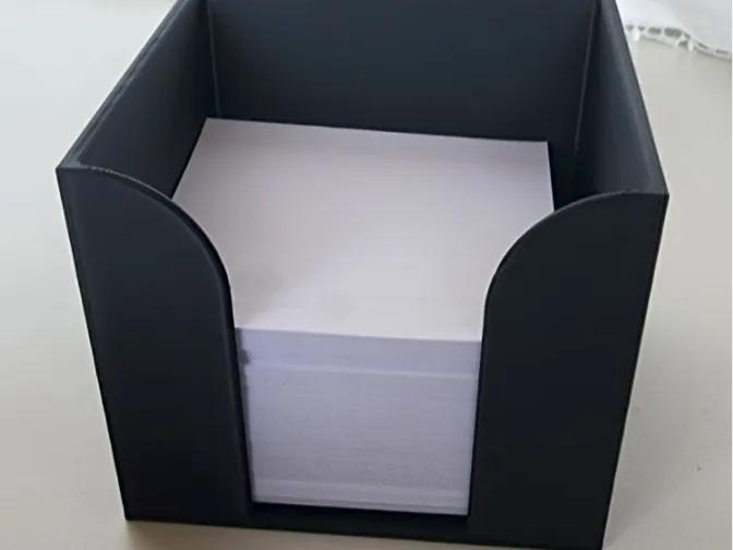Minimalist Cube Memo Pad Holder - V1 (Standard)