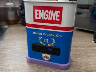 Engine Gin Bottle Base