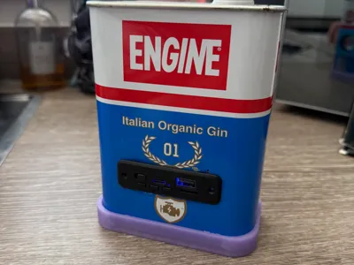 Engine Gin Bottle Base