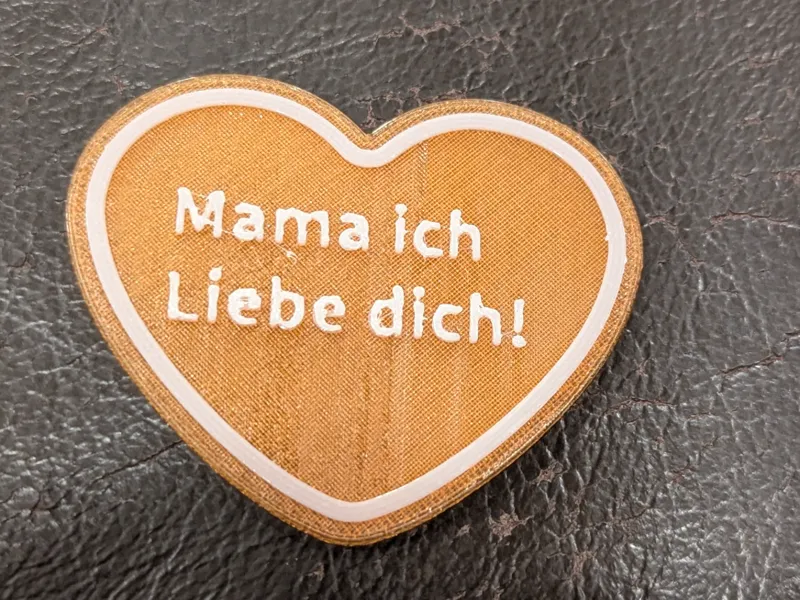 Herz Mama ich Liebe dich