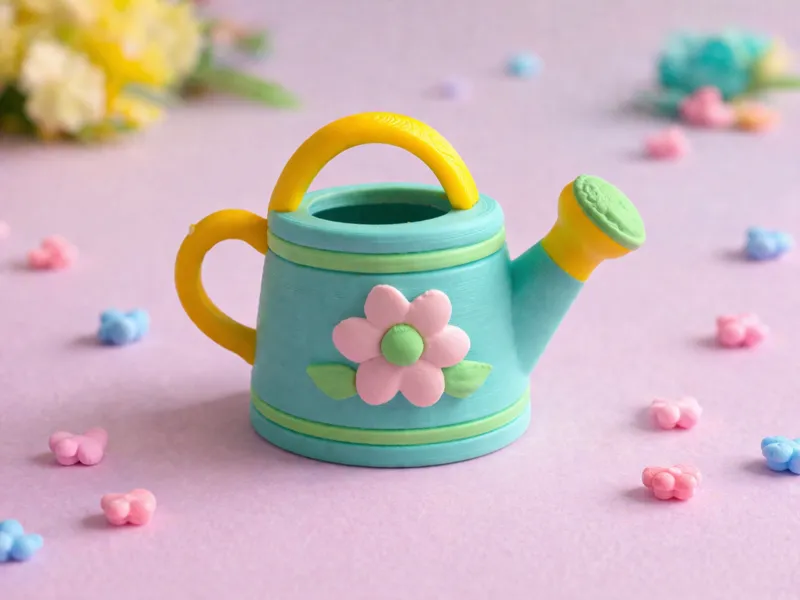 Miniature Spring Watering Can
