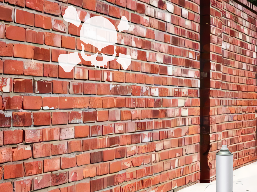 Skull Stencil