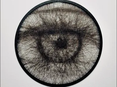 String Art: EYE (StringArt3d.com)