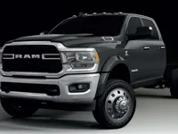 Maquette pick-up Dodge Ram 5500 avec plateau — photo 1
