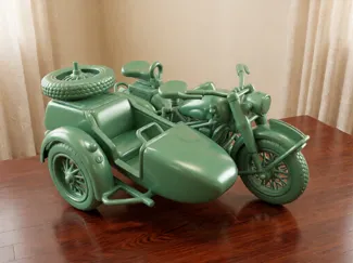 bike with semitrailer