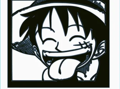 Monkey D. Luffy Photo Frame