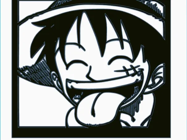 Monkey D. Luffy Photo Frame