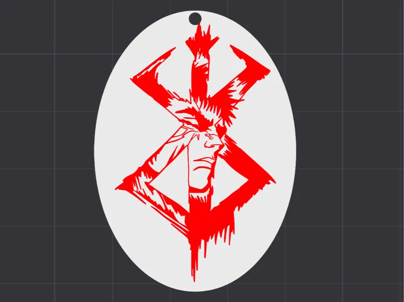 Portachiavi Berserk