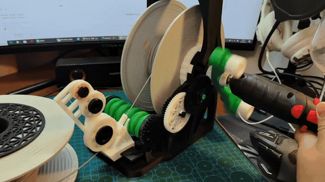 3D打印耗材绕线器