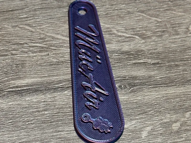Customizable Keychain | Framed Design 
