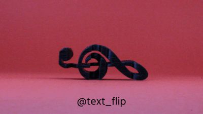 Text Flip - Music  𝄞