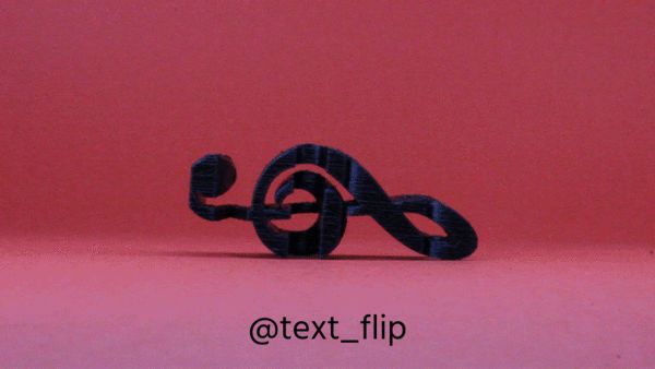 Text Flip - Music  𝄞