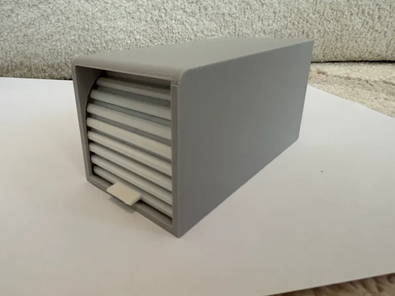 Garage with sliding door for model 1/64 HW cars