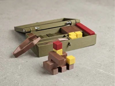 Mini Campfire Stacking Game (Tinderblox Inspired)