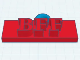 BFF Keychain