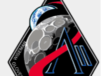 Artemis II Logo Keychain