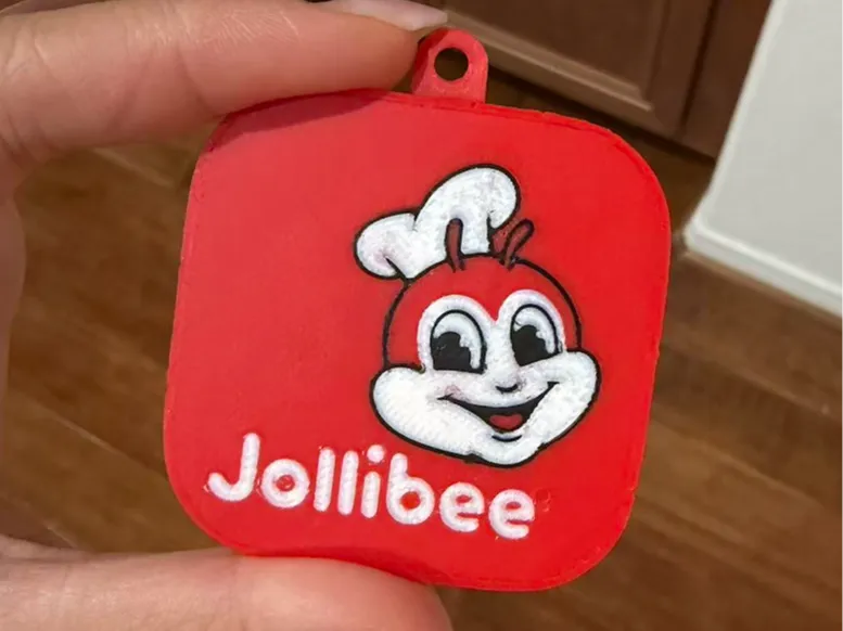 Jollibee Multi-Color Keychain 