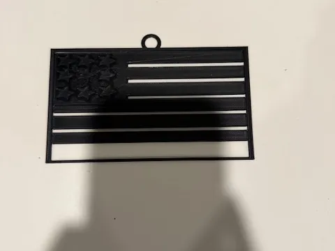 American flag wall art