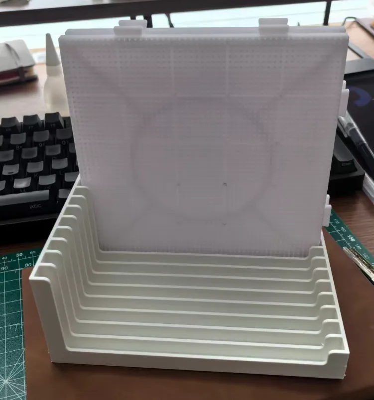 52 Peg Perler Bead Board Storage Box - Free 3D Print Model - MakerWorld