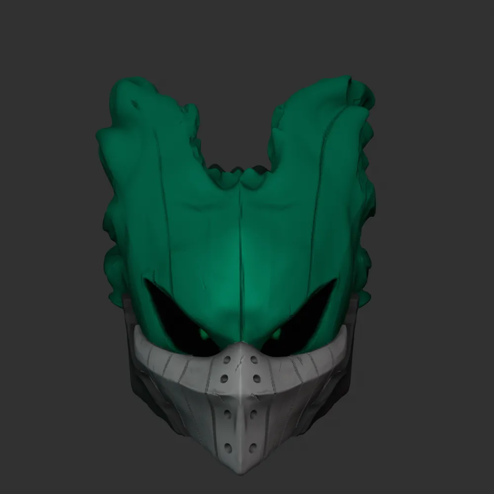 tête de deku justicier 1/12 - Modèle d'Impression 3D Gratuit - MakerWorld