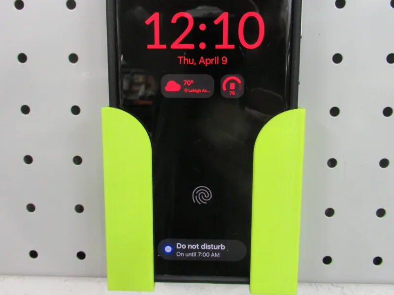 Ultra 23/24 Phone holder on pegboard