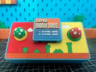CyberBrick Mario style remote control