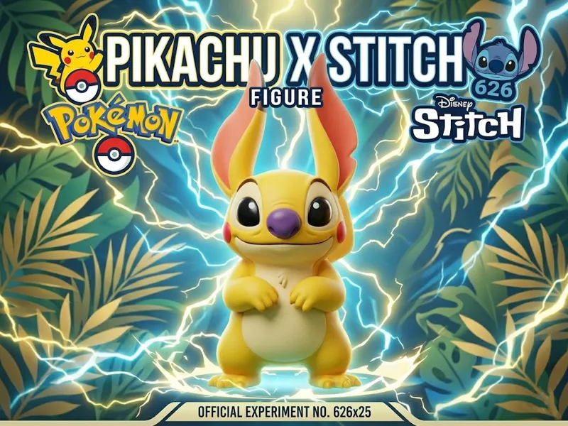 Pikachu x Stitch