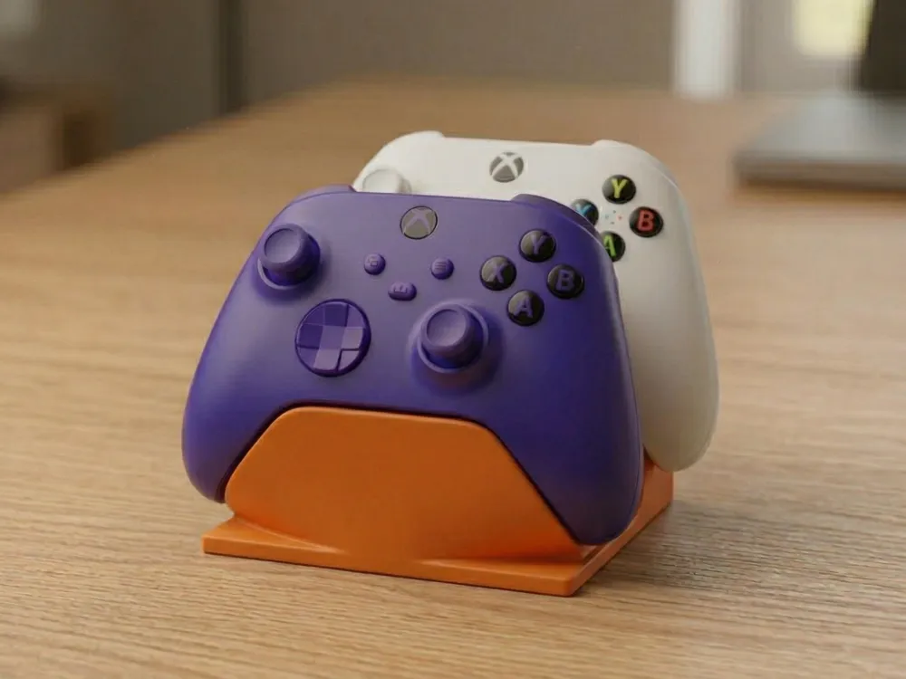 Dual Xbox Controller Stand - Free 3D Print Model - MakerWorld