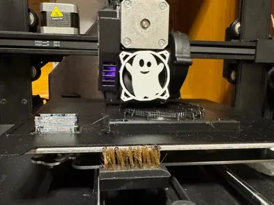 Ender 3 v3 se nozzle cleaning station