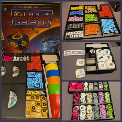 Roll for the Galaxy - Organizer (incl. Expansions)