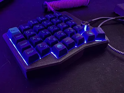 Sofle RGB Fully enclosed case (edges cut down) 