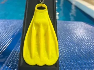 Powerfins keychain