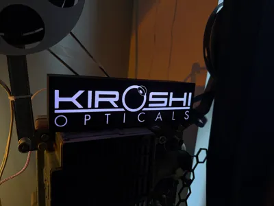 Cyberpunk 2077 Kiroshi Lightbox AMS Dual-Zone LED