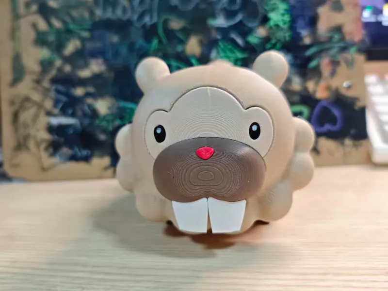 399Bidoof about10cm height