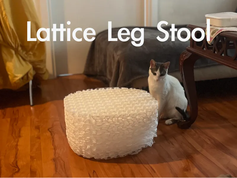 TPU Lattice Leg Stool