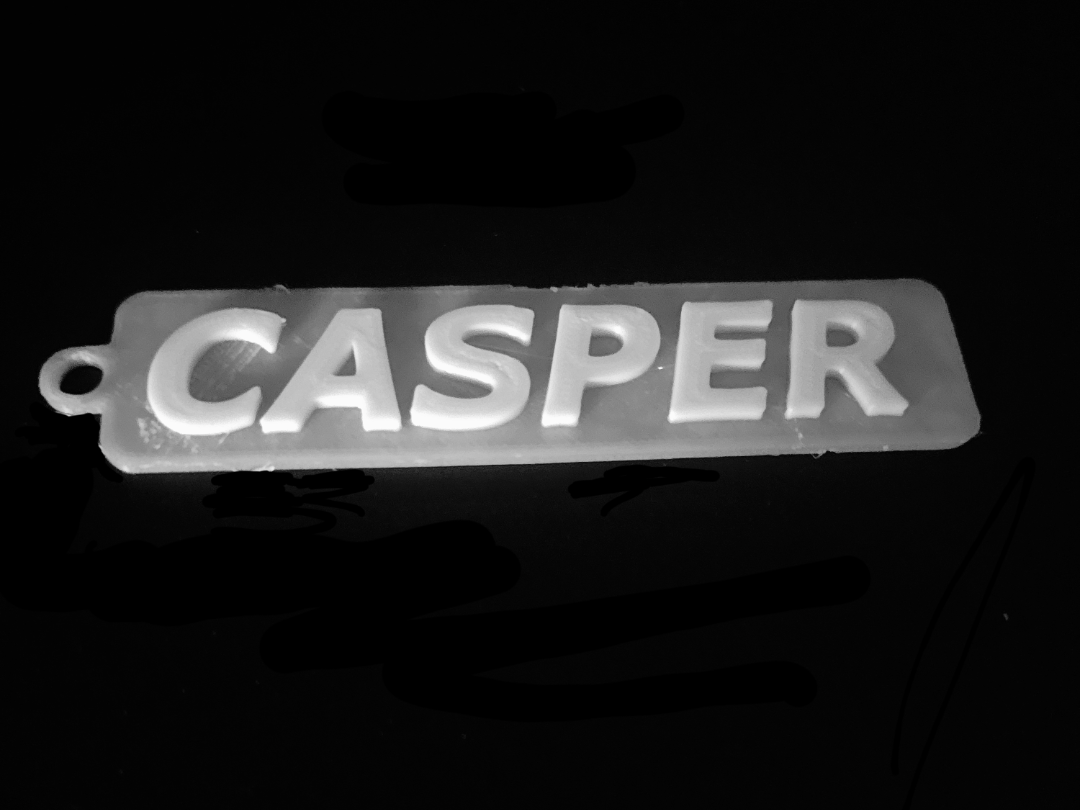 Casper Keychain - Comment to Request for Custom
