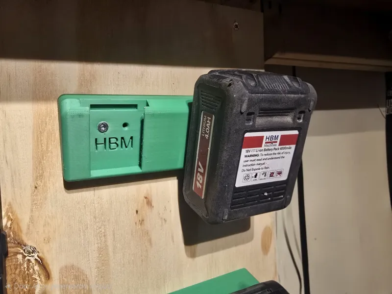 Hbm accu houder