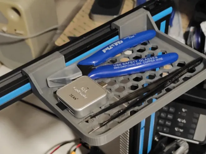 V-slot bestagon shelf - Free 3D Print Model - MakerWorld