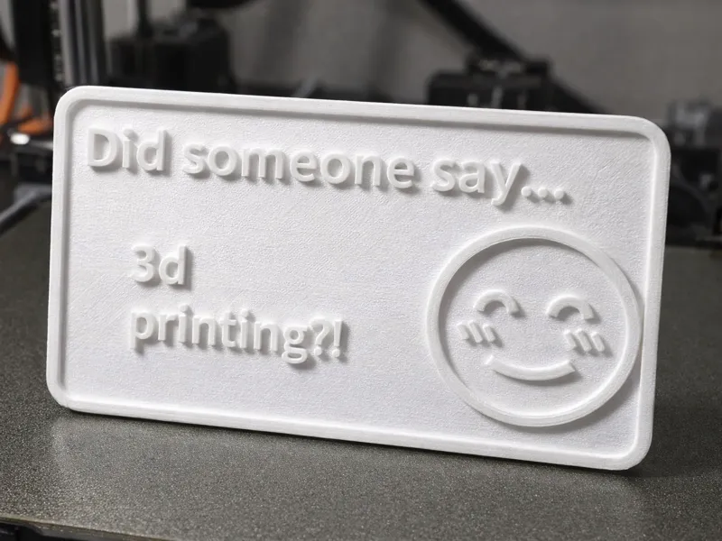 Did someone say...3d printing?!