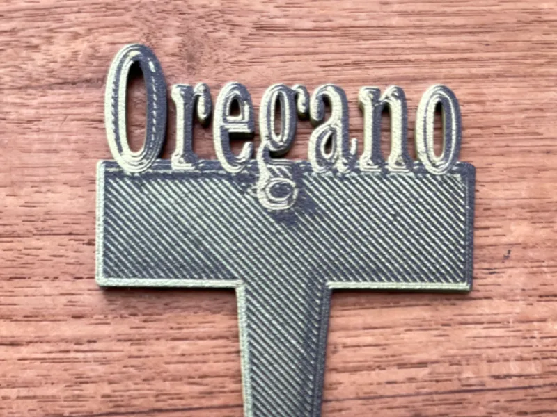 Plantlabel - Kruiden - Oregano