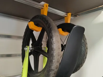2020 aluminum extrusion large hook (bike hook)