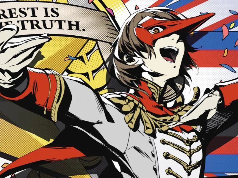 P5 CROW明智吾郎 立绘 叠色板画 Lumina 5色