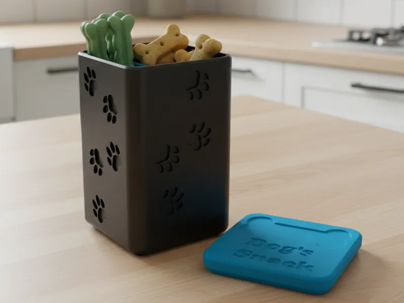 Contenitore snack per cani