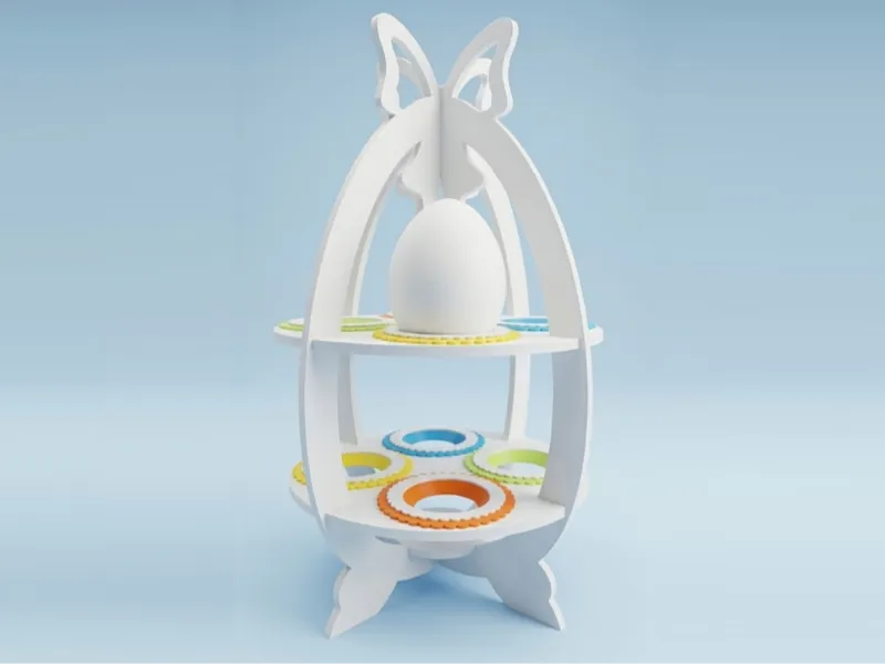 Easter egg's stand