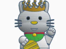 Lucky King Cat