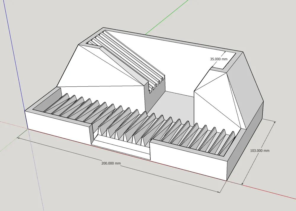 Kitchen Cutting Board and Knife Drain Rack 2.0 - Free 3D Print Model ...