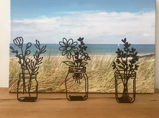 2d Blumen Deko