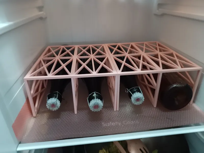 bottle shelf