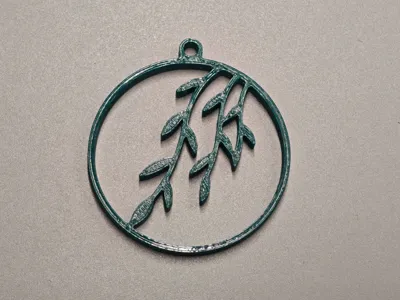 Wicker Pendant