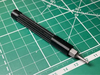 Screwdriver Handle for 1/4 "6.35" Hex Bits